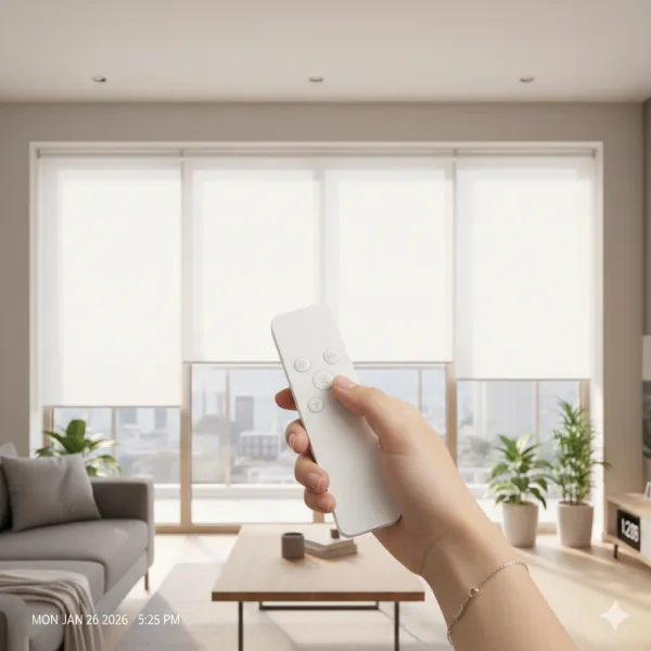 Cortinas en Puerto Montt: confort con roller motorizadas