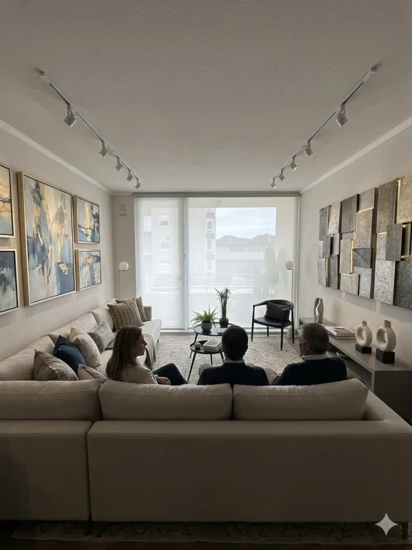 Cortinas roller translúcidas: luz natural y amplitud